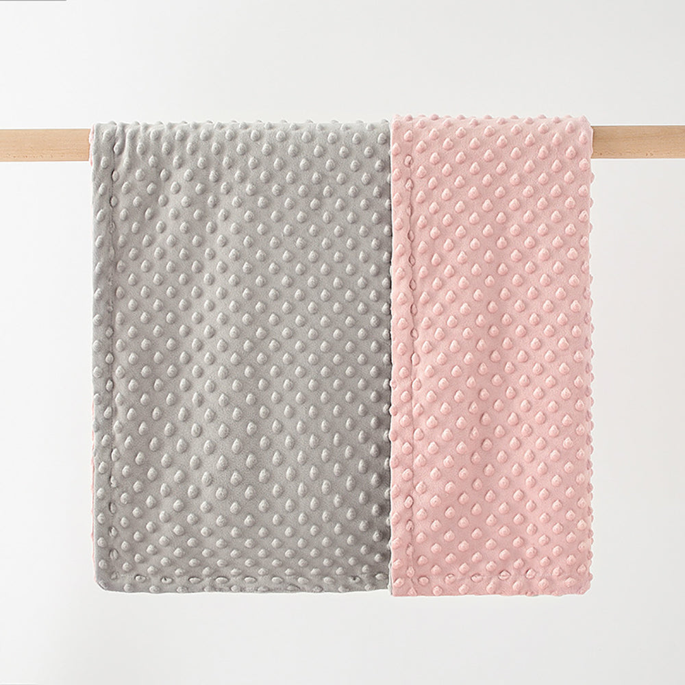 Baby Blanket - Soft Dotted Double Layer