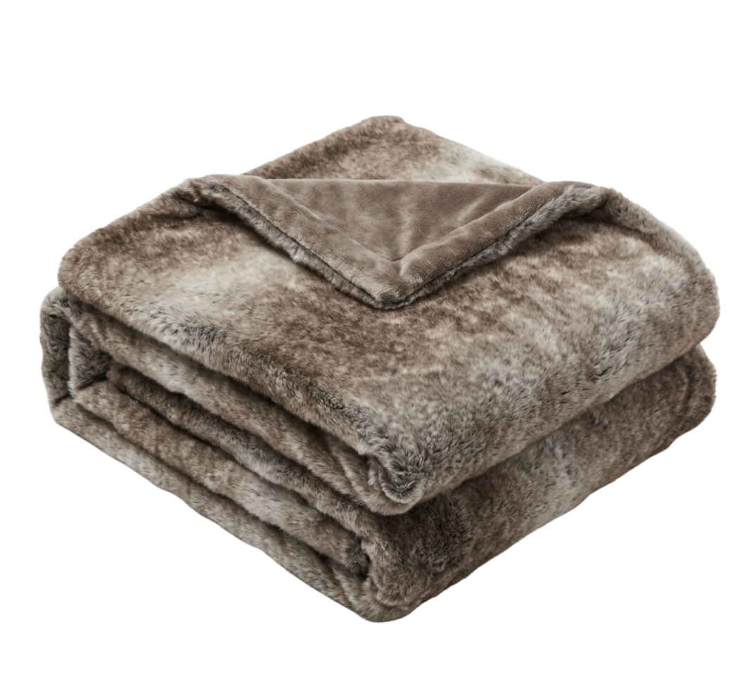 Throw Blanket - Luxury Faux Fur Glam