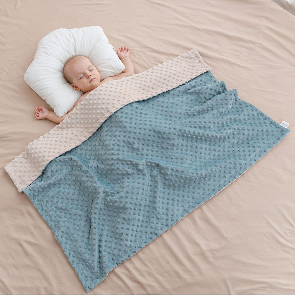 Baby Blanket - Soft Dotted Double Layer