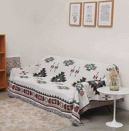 Picnic Blanket - Bohemian Vintage Tribal Style