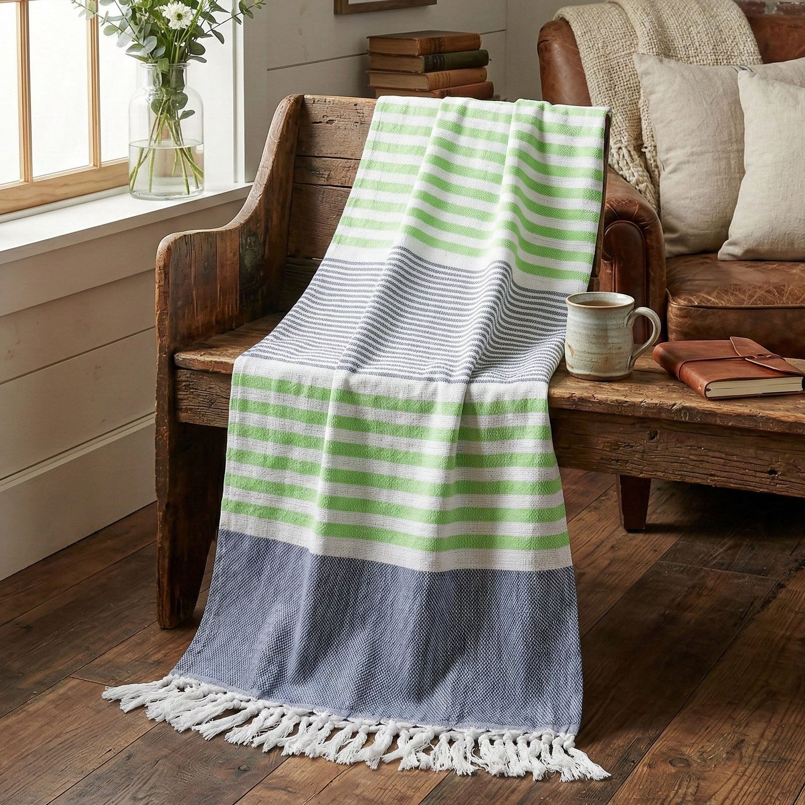 Turkish Summer Towel - 100% Artisan Cotton