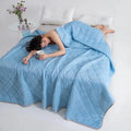 Cooling Quilt - Ultra Cool Silk Summer Blanket