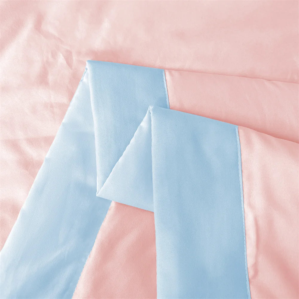 Kid Cooling Blanket - Double Sided Silky Summer Quilt