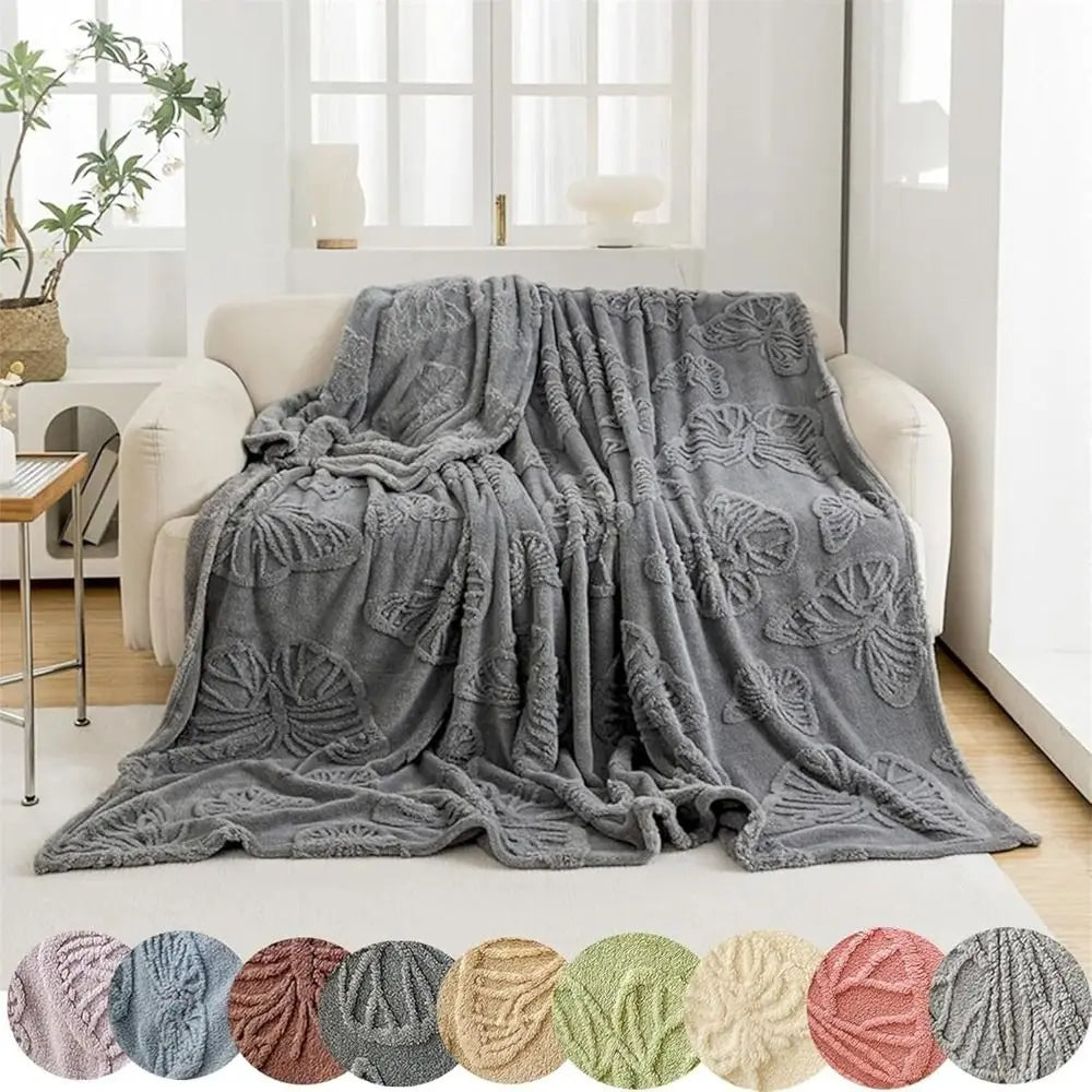 Cooling Blanket - Butterfly Jacquard Summer Quilt