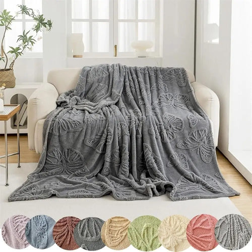 Cooling Blanket - Butterfly Jacquard Summer Quilt