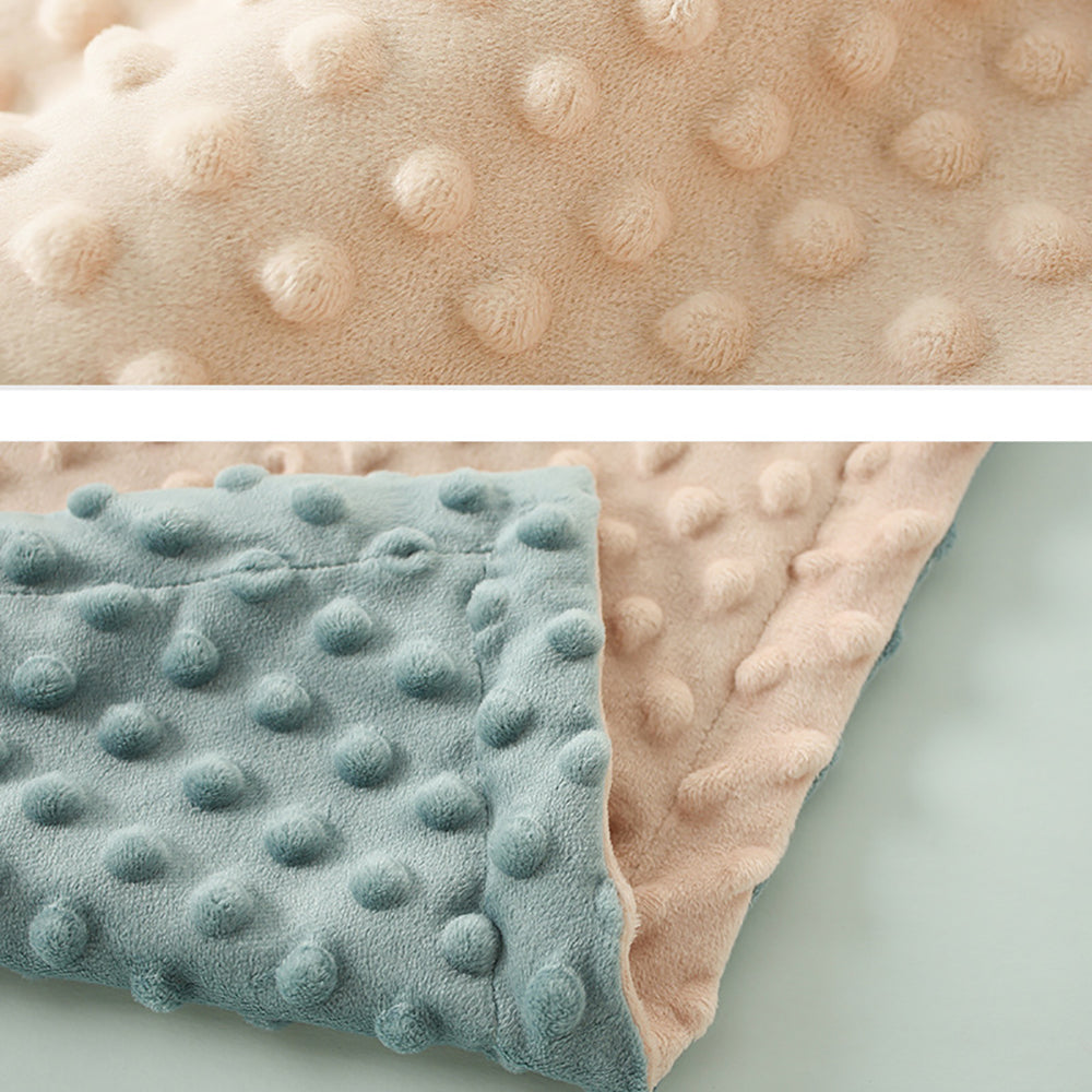 Baby Blanket - Soft Dotted Double Layer