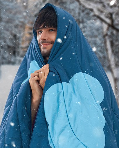 Camping Blanket - Waterproof Wearable Outdoor Cloak